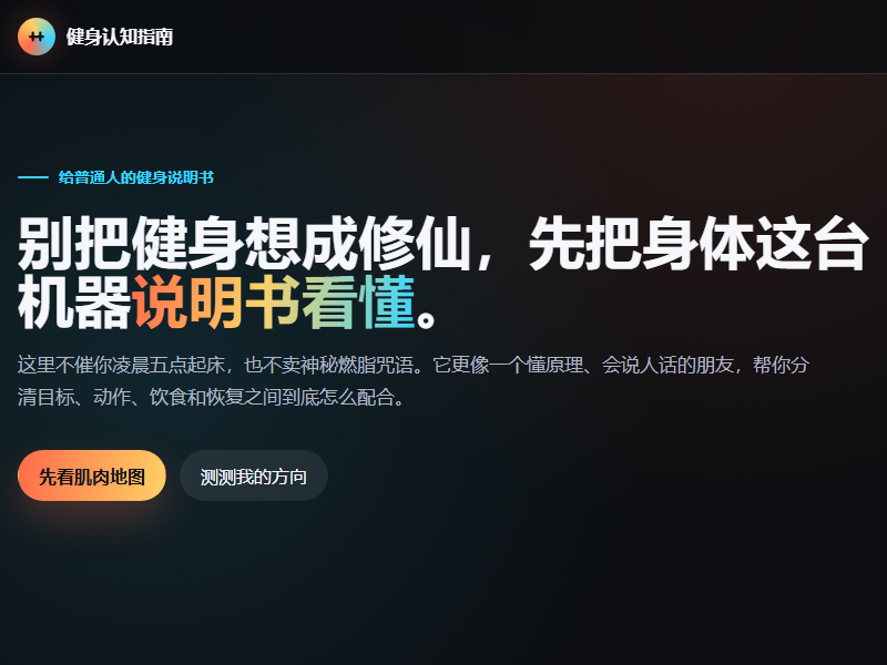 健身认知 缩略图
